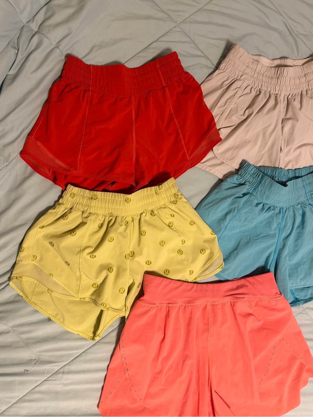 Lululemon Shorts 5pc Bundle | Sz 2 - Picture 3 of 4